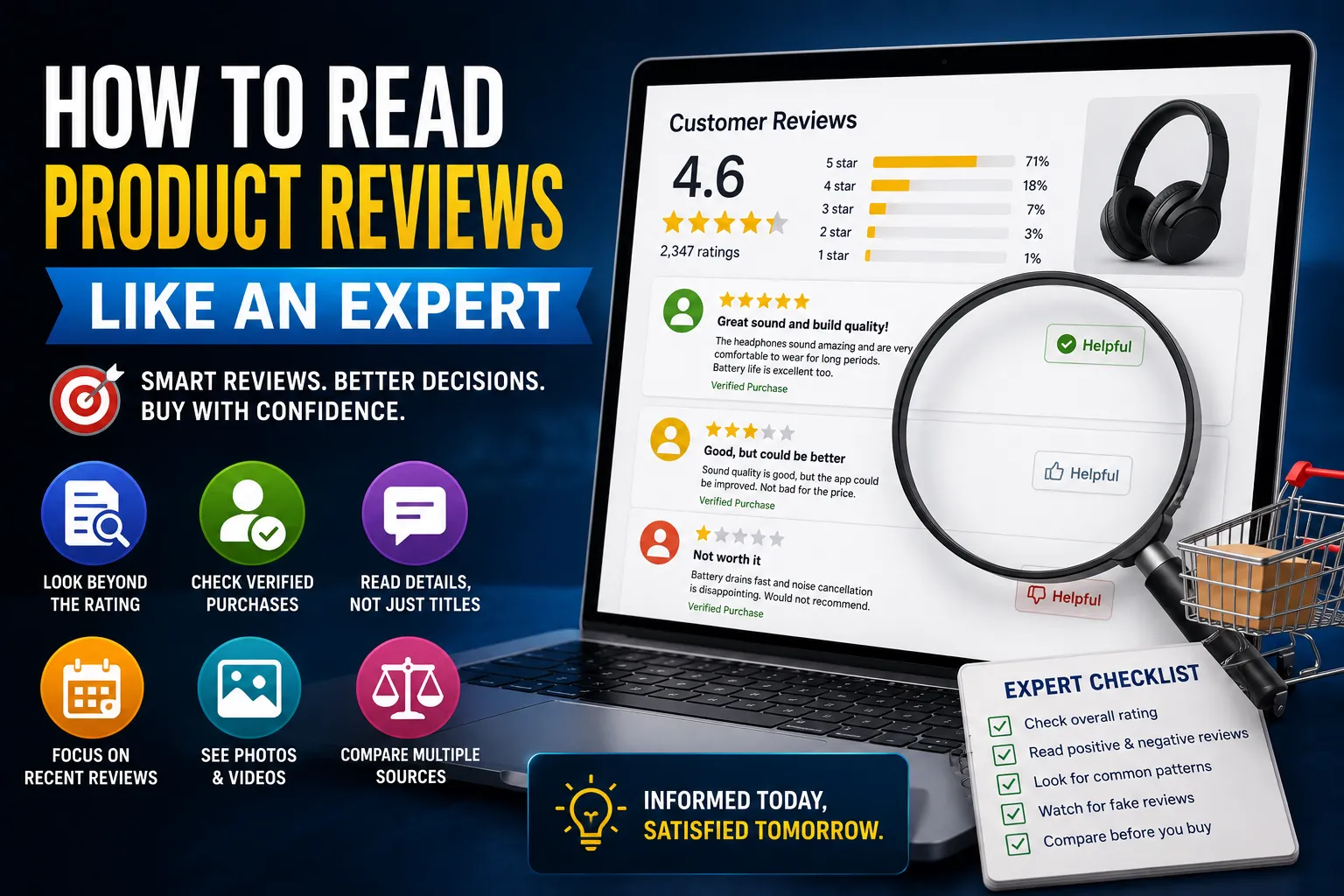 How to Read Product Reviews Like an Expert